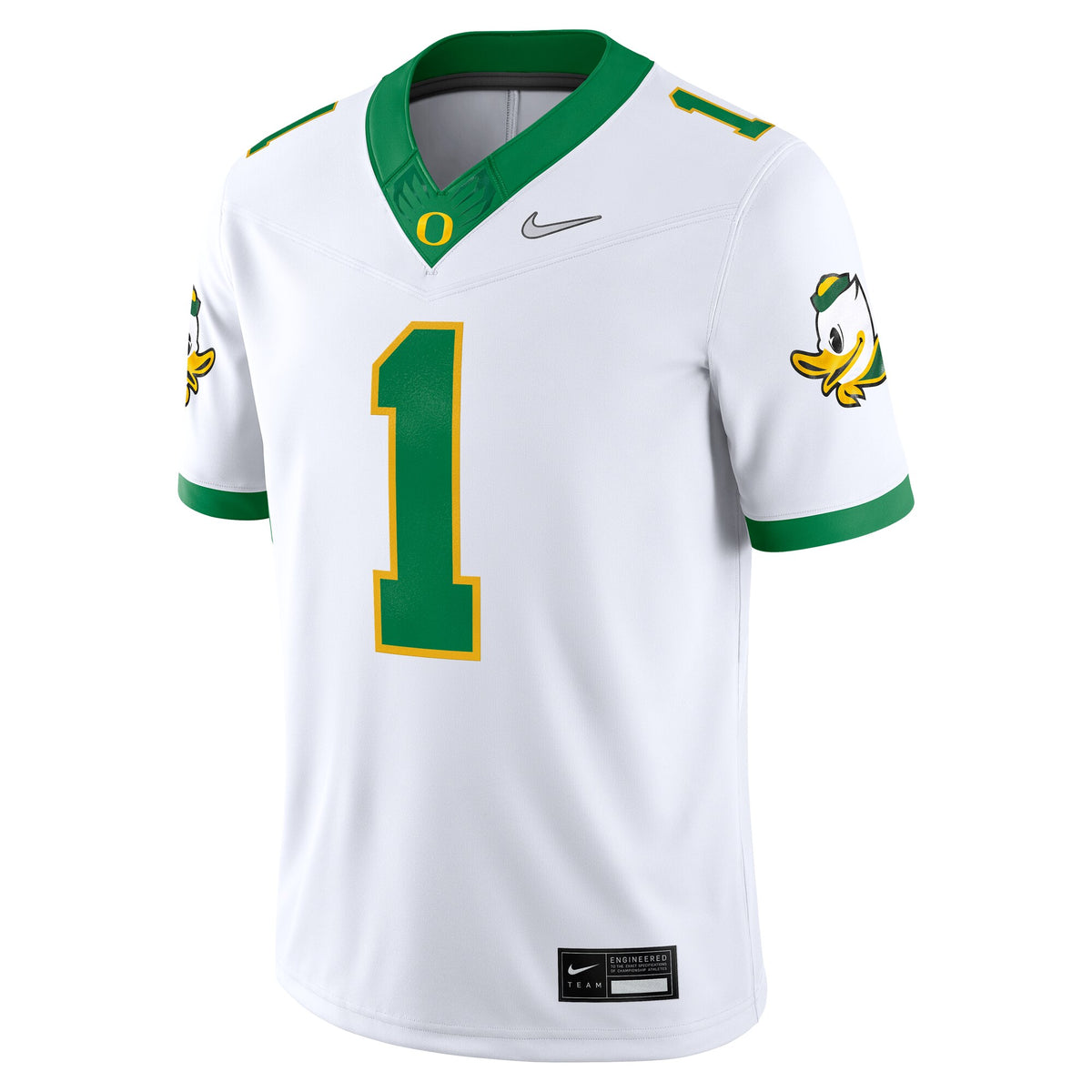 White Oregon Ducks Alternate Game Jersey
