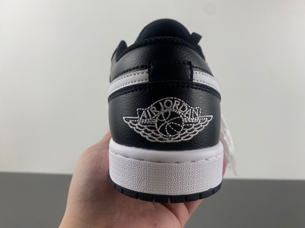 Low Top Sneakers, White Black Colorway, Lace Up Design, Casual Gift for Sneaker Fans