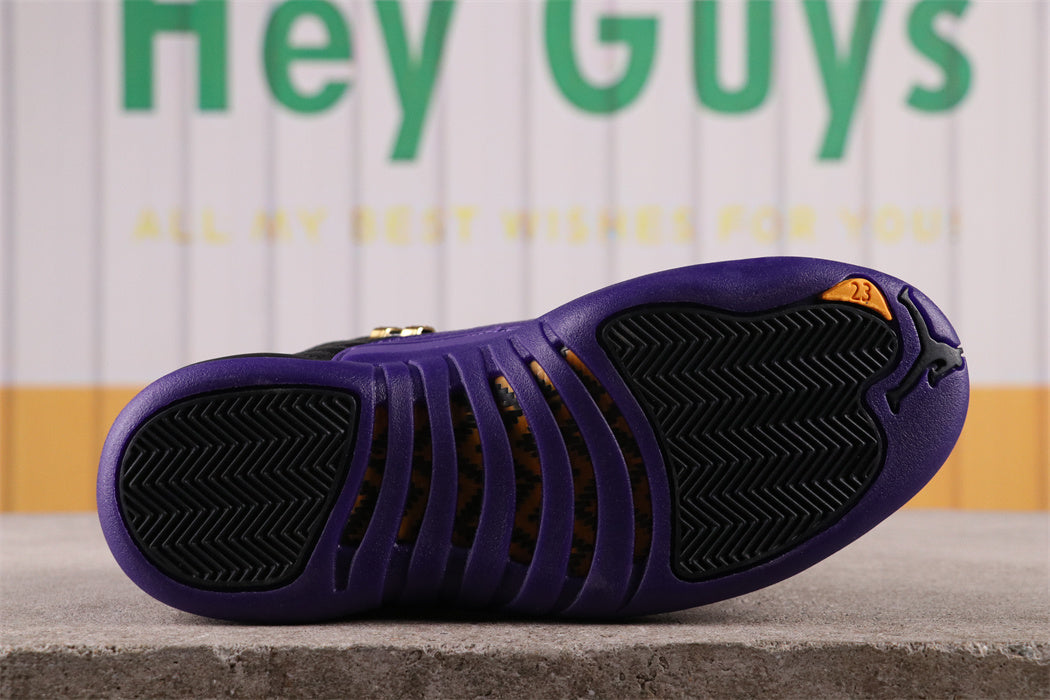 High Top Sneakers, Black Purple Colorway, Lace Up Design, Casual Gift for Sneaker Fans