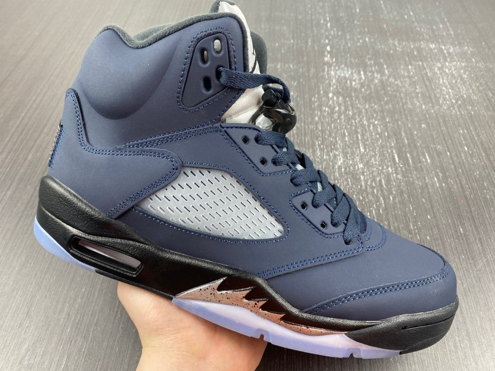Sneakers, Navy Colorway, Lace Up Design, Casual Gift for Sneaker Fans