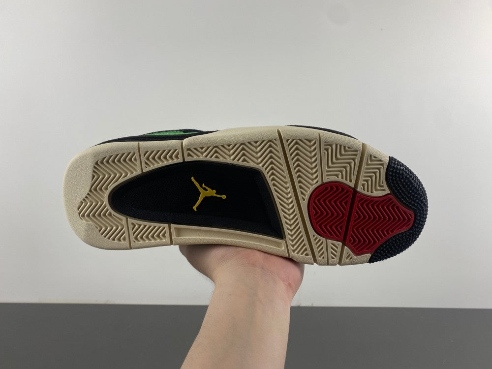 Mid Top Sneakers, Green Black Colorway, Lace Up Design, Casual Gift for Sneaker Fans