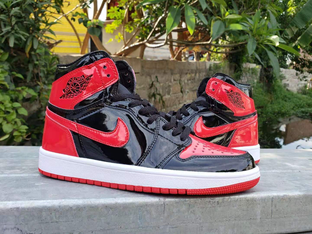 Sneakers, Black Red Colorway, Lace Up Design, Casual Gift for Sneaker Fans