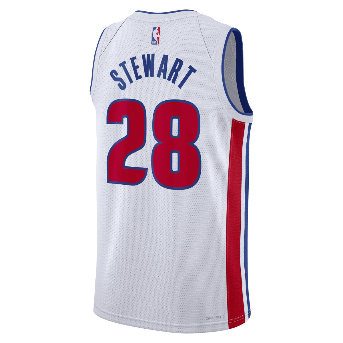 Detroit Pistons Association Edition Swingman Jersey - White - Isaiah Stewart