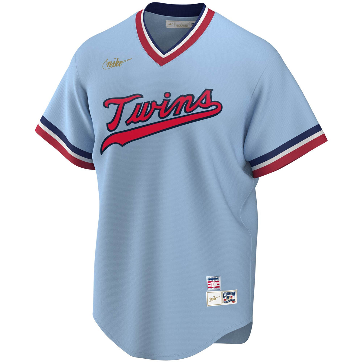 Minnesota Twins Rod Carew Light Blue Road Cooperstown Collection Player Jersey