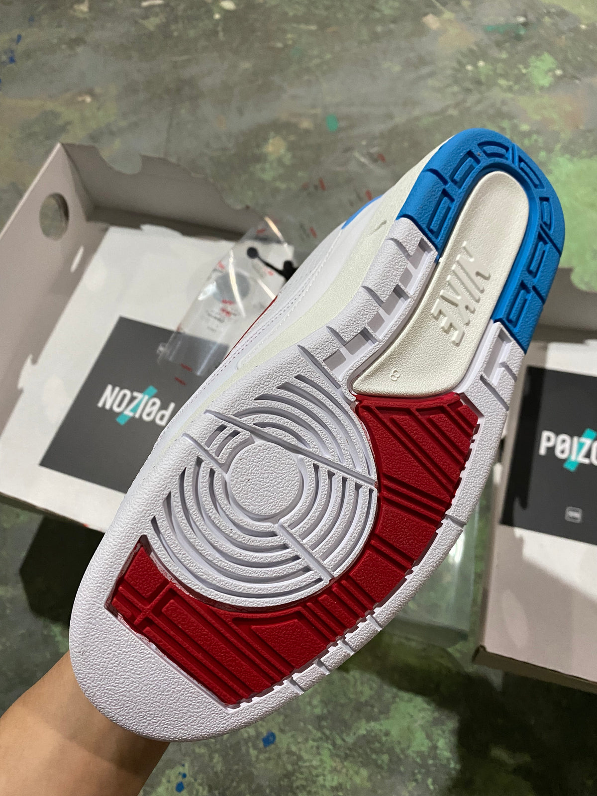 Sneakers, Blue White Colorway, Lace Up Design, Casual Gift for Sneaker Fans