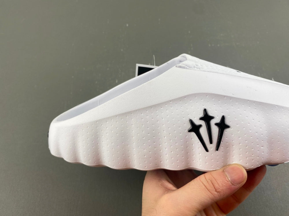 Slides, White Colorway, Slip On Design, Casual Gift for Shoe Lovers
