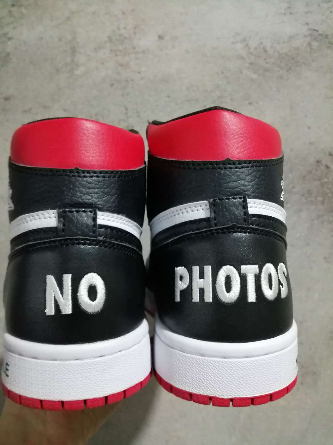 Sneakers, Black Red Colorway, Lace Up Design, Casual Gift for Sneaker Fans