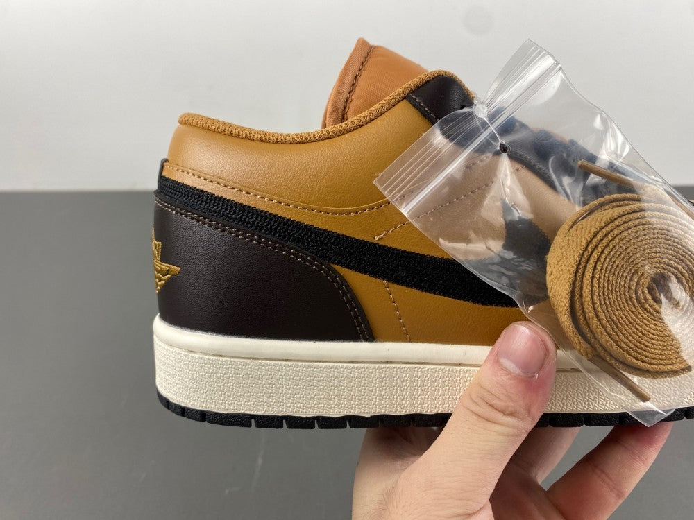 Low Top Sneakers, Black Brown Colorway, Lace Up Design, Casual Gift for Sneaker Fans