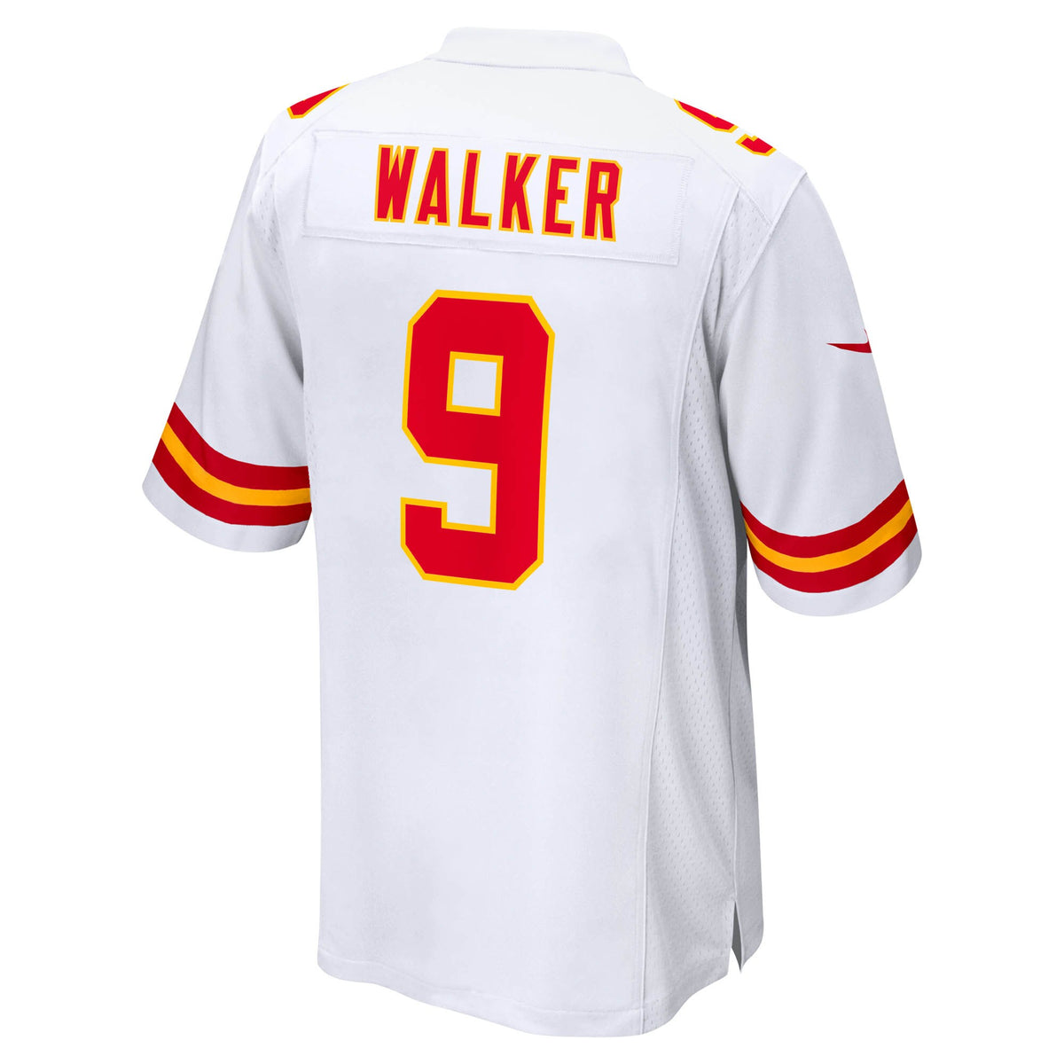 Kansas City Chiefs Kenneth Walker III White Game Jersey