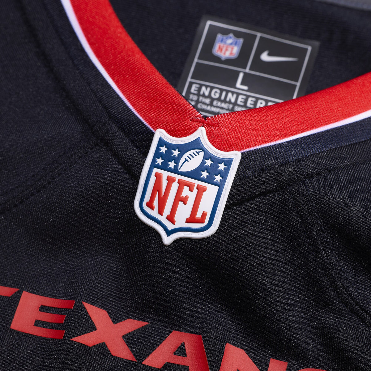 Houston Texans Justin Watson Navy Team Game Jersey