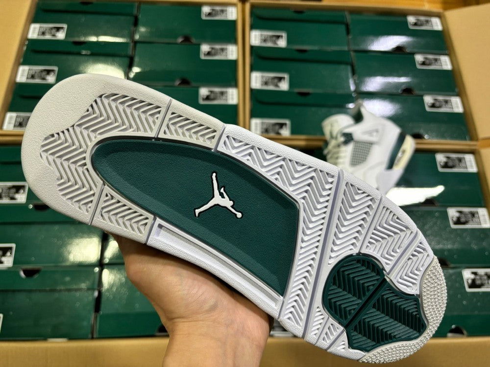 Low Top Sneakers, White Green Colorway, Lace Up Design, Casual Gift for Sneaker Fans