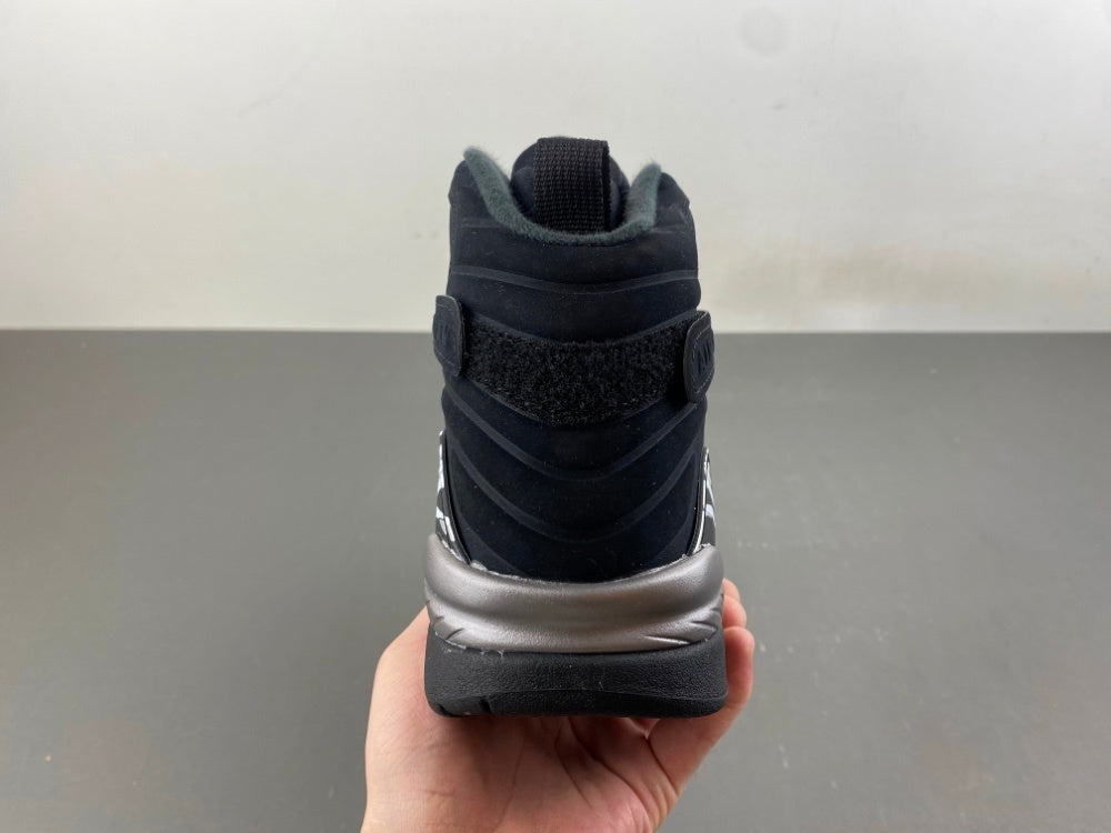 Mid Top Sneakers, Black Silver Colorway, Lace Up Design, Casual Gift for Sneaker Fans