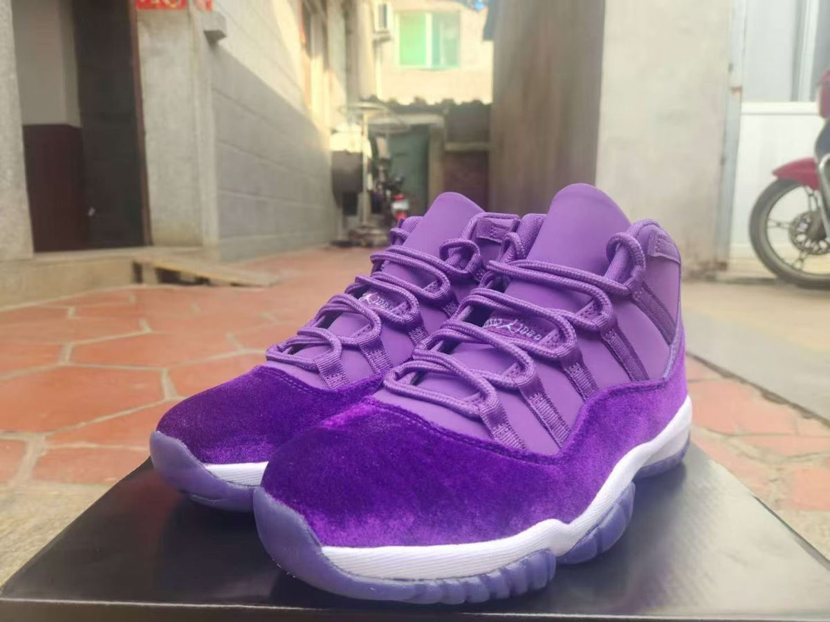 High Top Sneakers, Purple Colorway, Lace Up Design, Casual Gift for Sneaker Fans