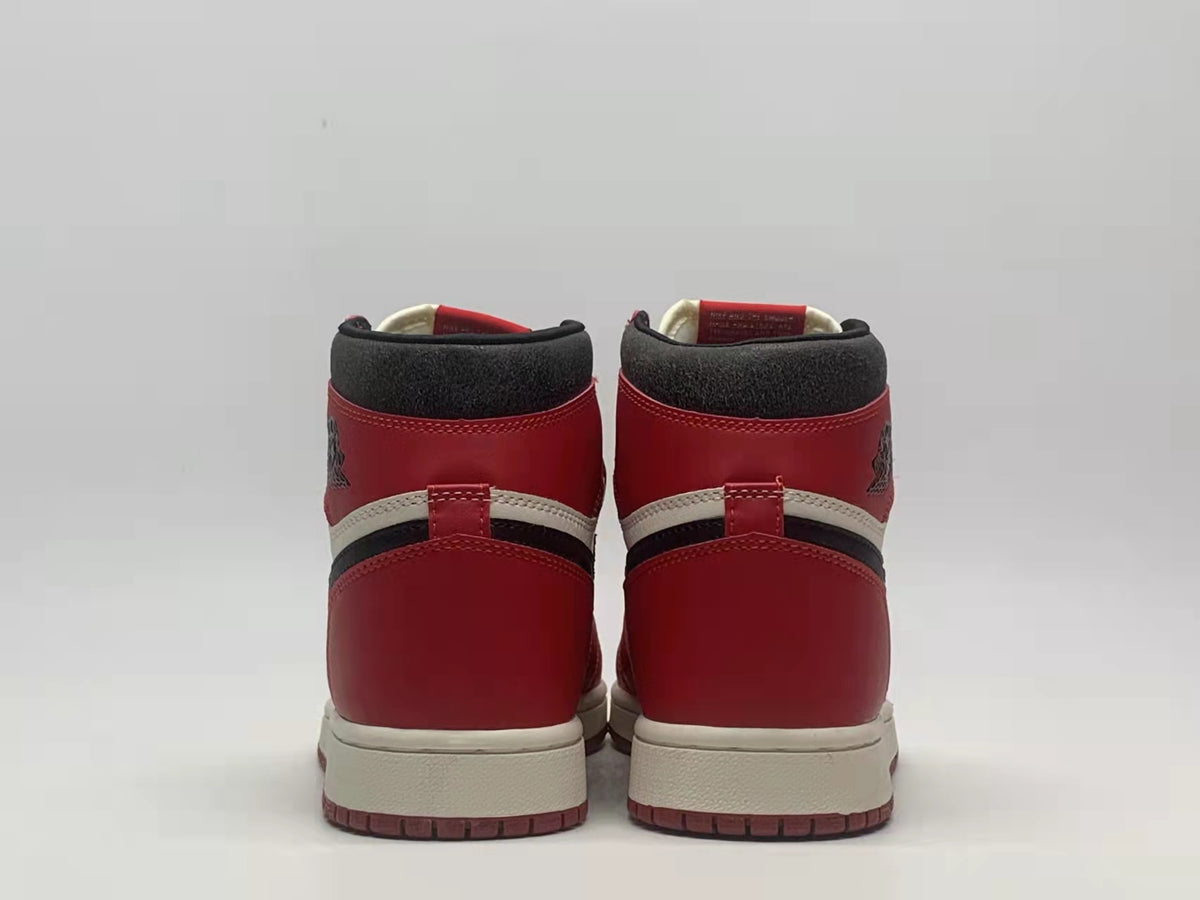 Sneakers, Red Cream Colorway, Lace Up Design, Casual Gift for Sneaker Fans