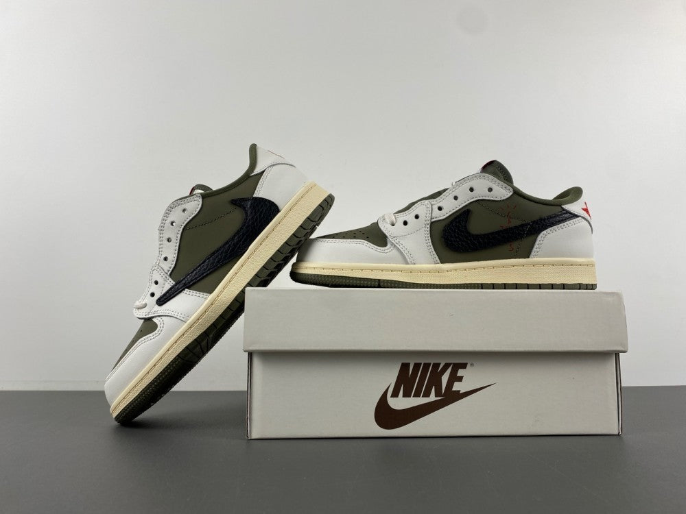 Low Top Sneakers, White Black Green Colorway, Lace Up Design, Casual Gift for Sneaker Fans