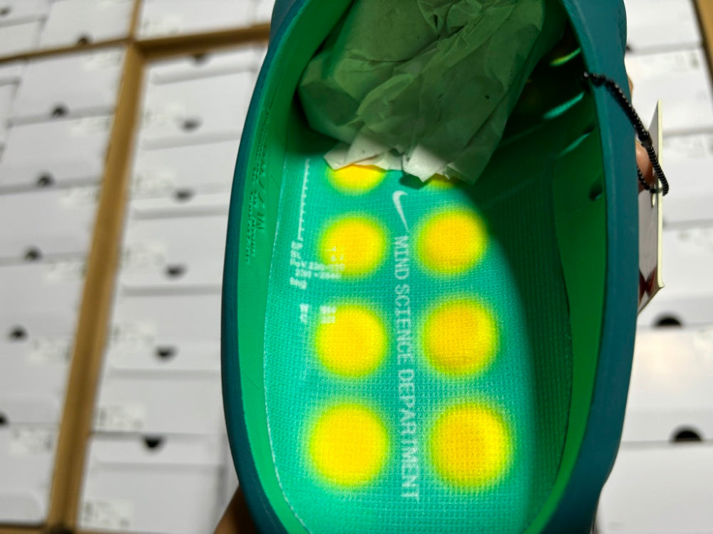Slides, Green Red Colorway, Slip On Design, Casual Gift for Shoe Lovers