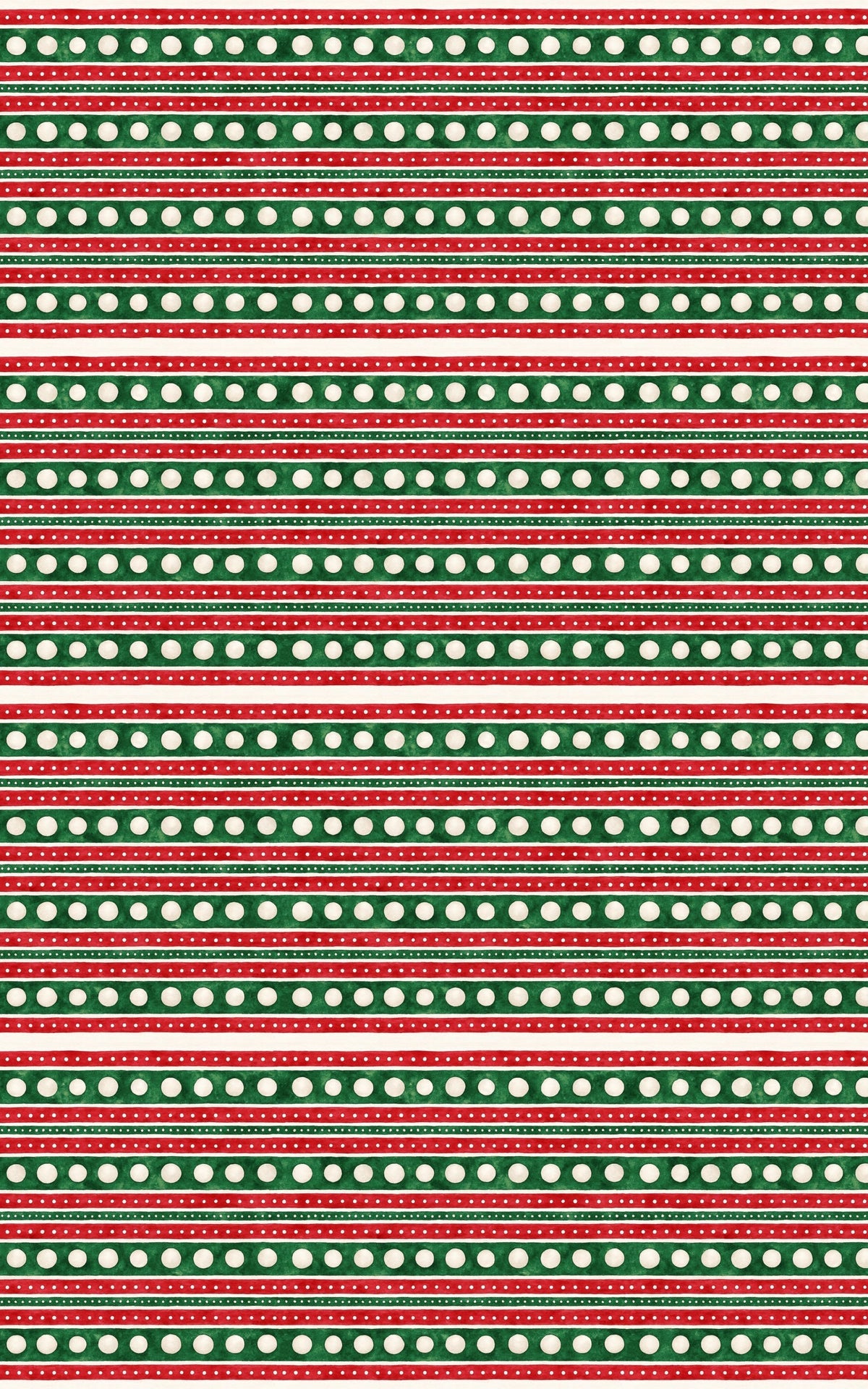 Red Green Striped Gift Wrap, Peppermint Polka Dot Wrapping Paper, Holiday Present Paper Roll, Christmas Wrapping Paper, Festi