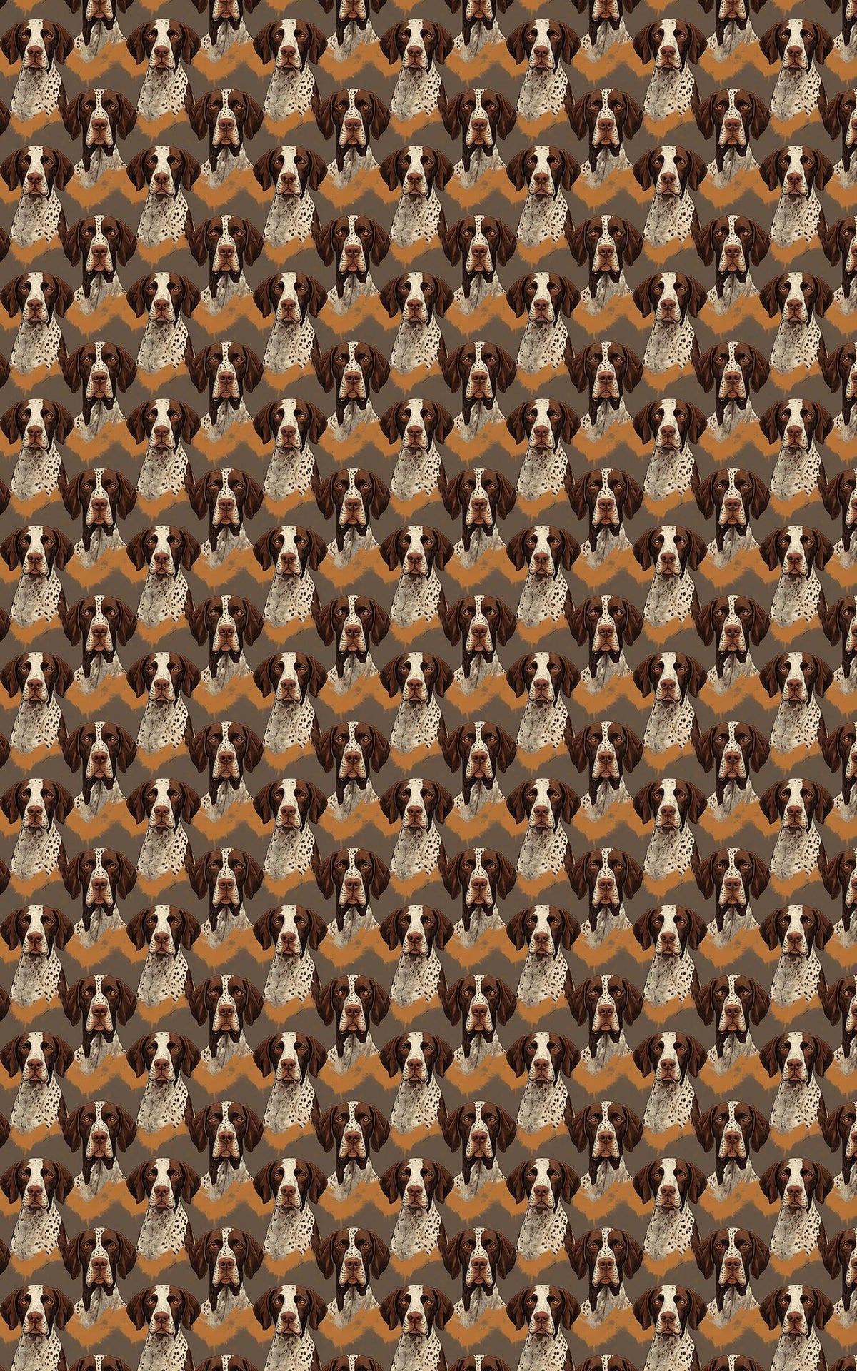 GSP Dog Gift Wrap, German Shorthaired Pointer Wrapping Paper, Hunting Dog Christmas Wrapping Paper, Dog Lover Holiday Gift Wr