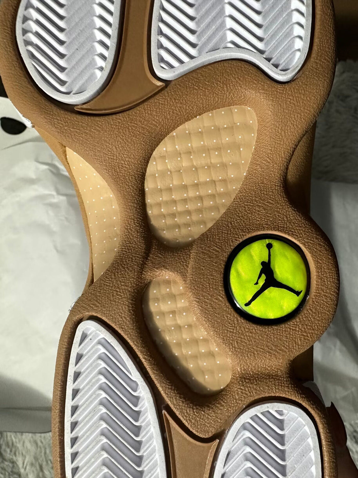 Sneakers, White Tan Colorway, Lace Up Design, Casual Gift for Sneaker Fans