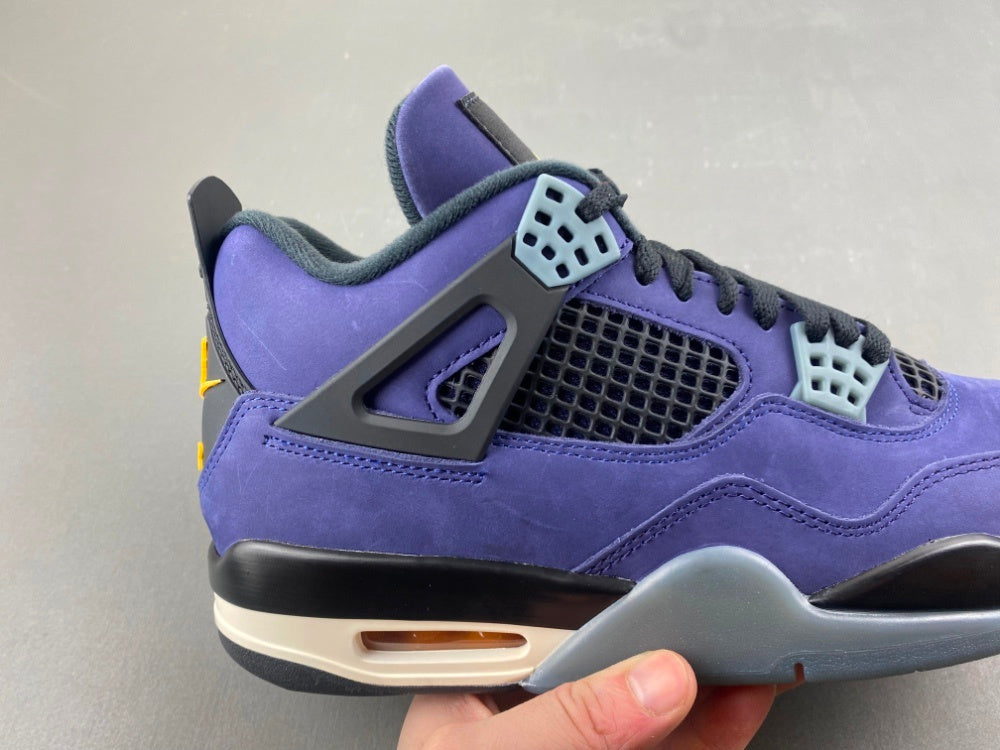 Retro Mid Top Sneakers, Purple Colorway, Lace Up Design, Casual Gift for Sneaker Fans