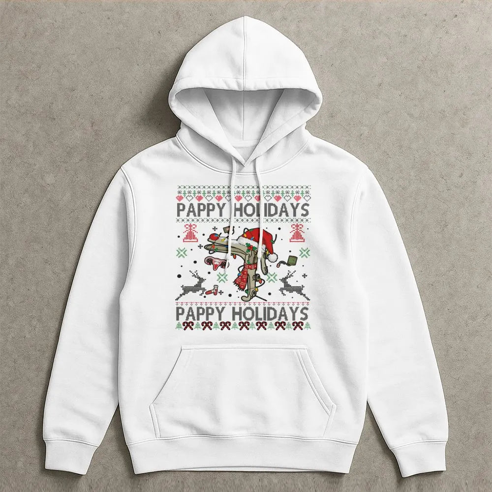 Humorous Speculum Christmas Hoodie, Pappy Holidays OBGYN Hoodie, Medical Staff Xmas Hoodie, OBGYN Nurse Holiday Sweatshirt, D