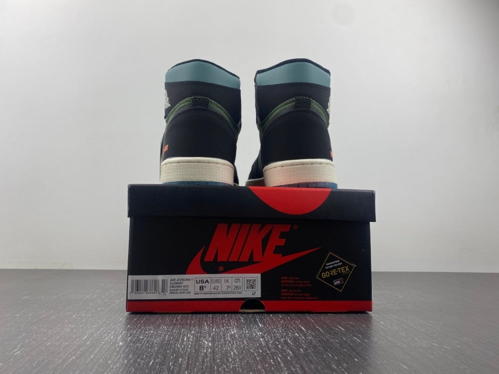 High Top Sneakers, Black Green Colorway, Lace Up Design, Casual Gift for Sneaker Fans