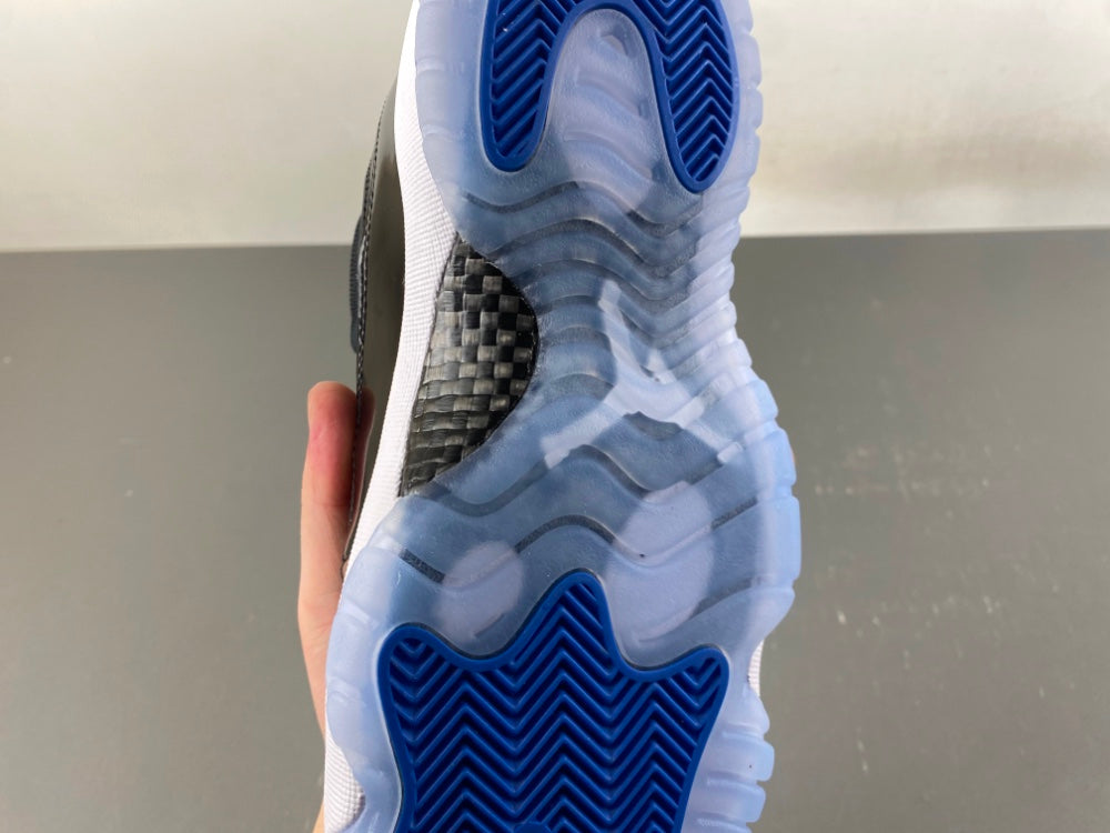 High Top Sneakers, Blue Black Colorway, Lace Up Design, Casual Gift for Sneaker Fans