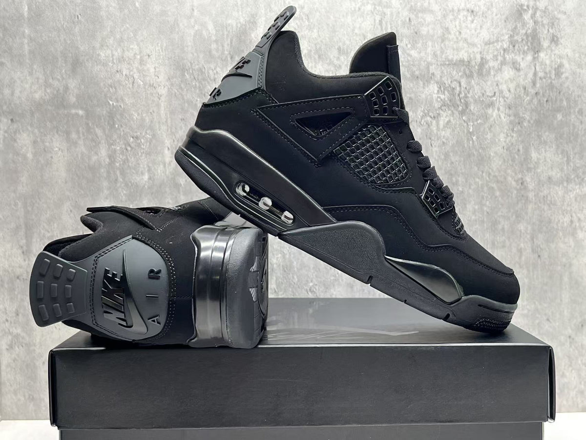 Mid Top Sneakers, Black Colorway, Lace Up Design, Casual Gift for Sneaker Fans