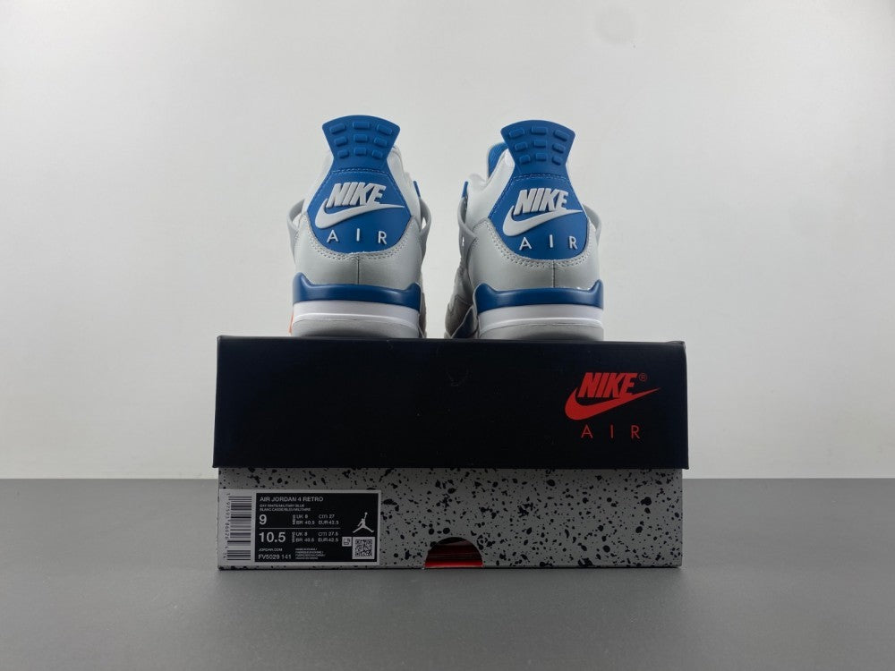 Low Top Sneakers, Blue White Gray Colorway, Lace Up Design, Casual Gift for Sneaker Fans