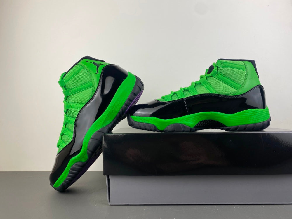 Low Top Sneakers, Black Green Colorway, Patent Leather Footwear, Lace Up Design, Casual Gift for Sneaker Fans
