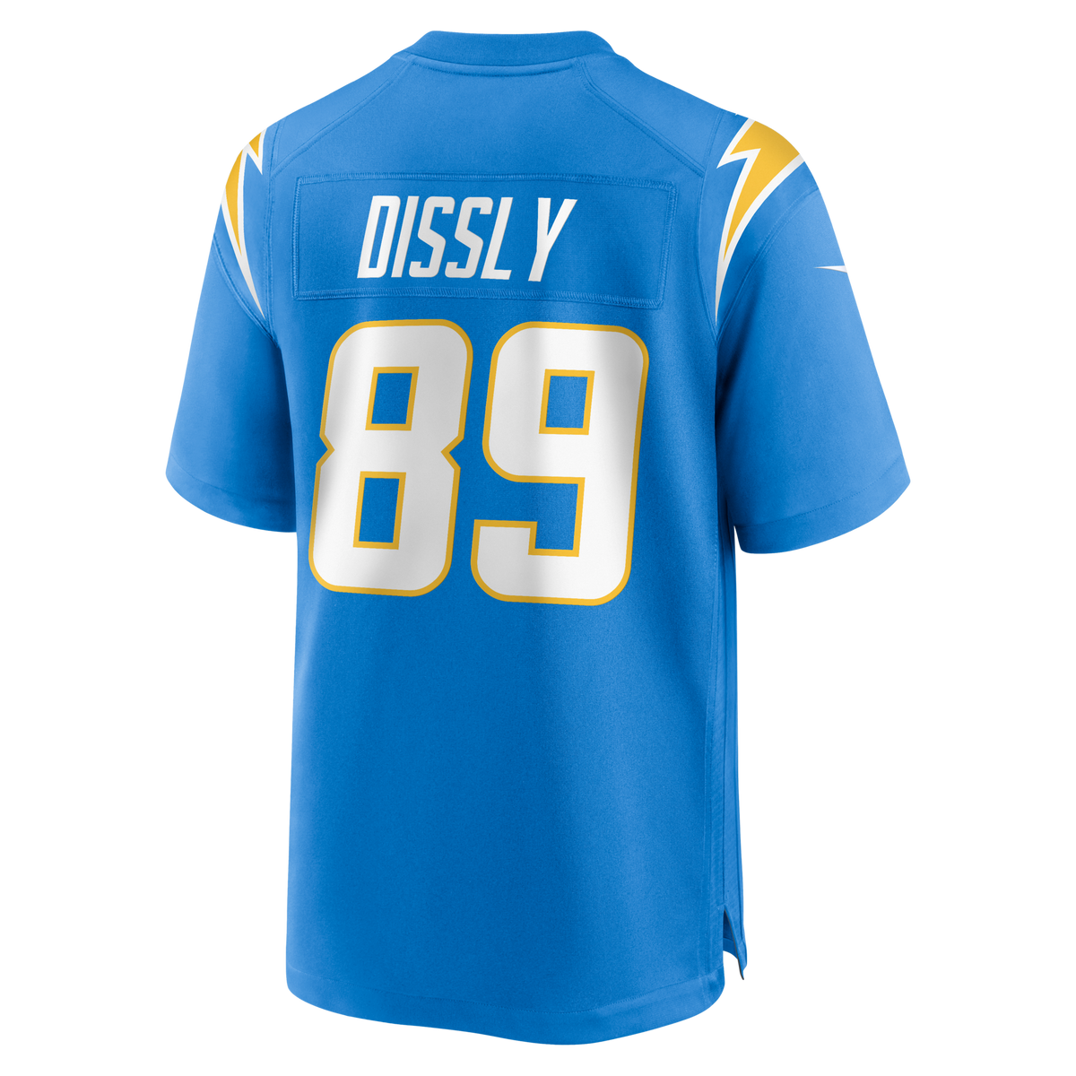 Los Angeles Chargers Will Dissly Powder Blue Team Game Jersey