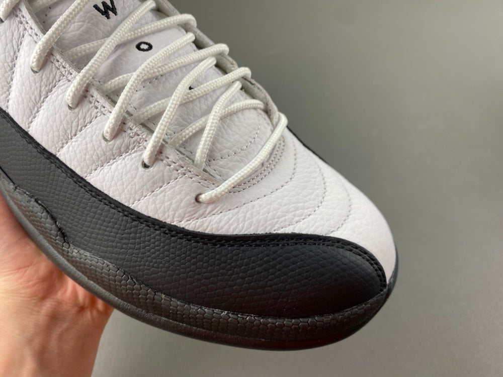 Low Top Sneakers, White Black Colorway, Lace Up Design, Casual Gift for Sneaker Fans