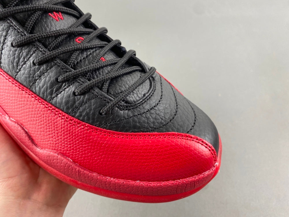 Retro Low Top Sneakers, Black Red Colorway, Lace Up Design, Casual Gift for Sneaker Fans