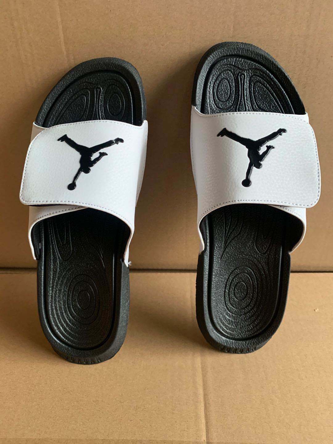 Slides, White Black Colorway, Slip On Design, Casual Gift for Shoe Lovers