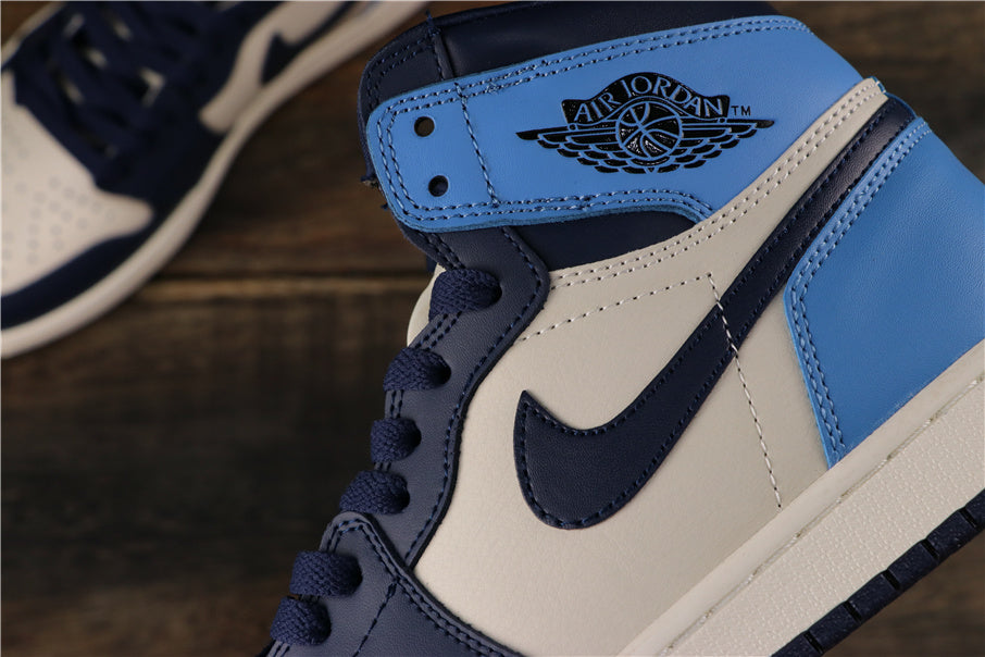 Sneakers, Blue White Colorway, Lace Up Design, Casual Gift for Sneaker Fans