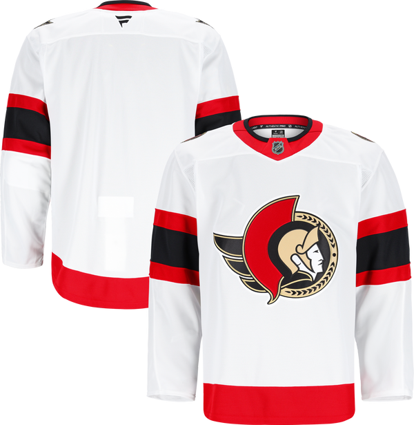 Ottawa Senators Fanatics White Away Authentic Pro Jersey