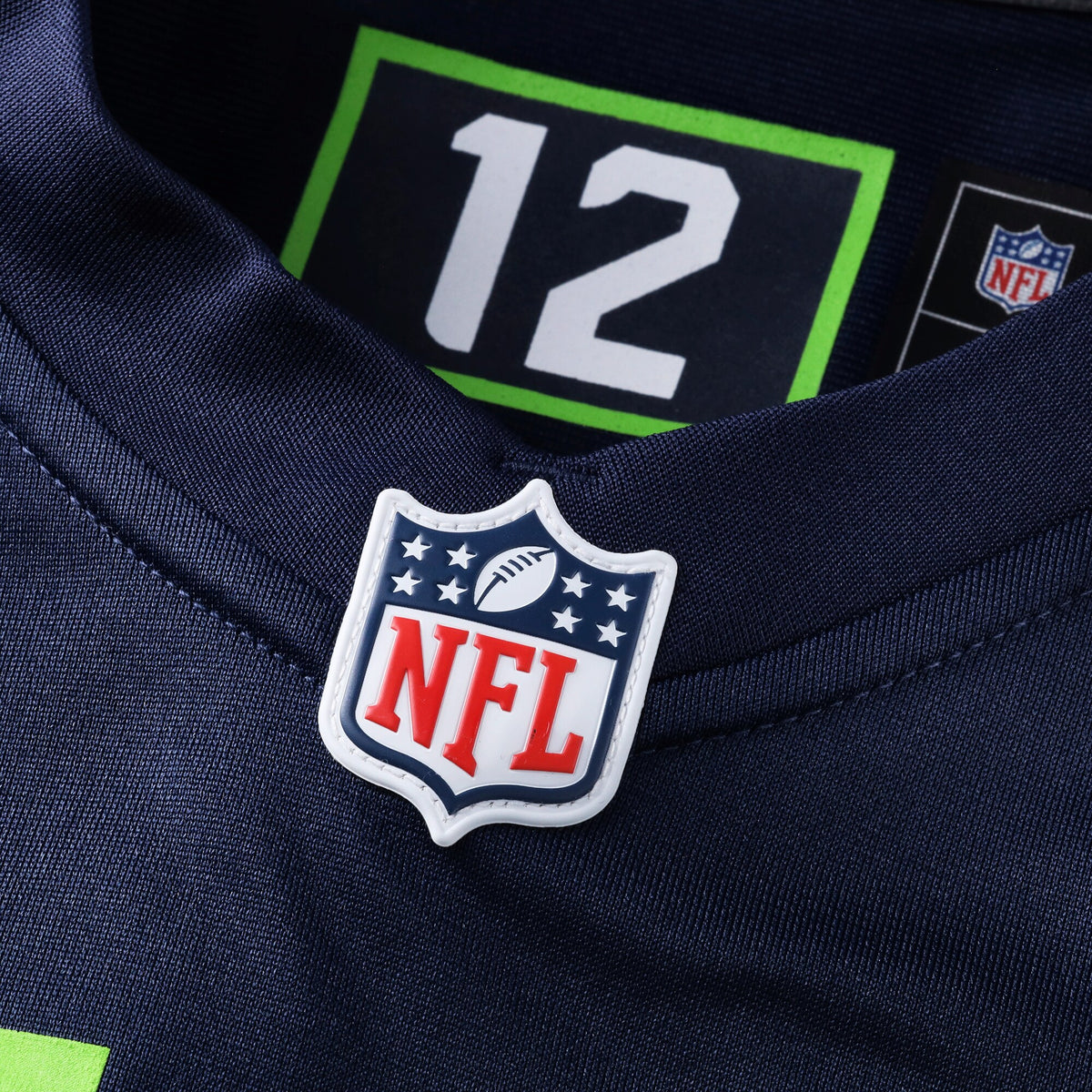 Seattle Seahawks Tyrel Dodson College Navy Game Jersey
