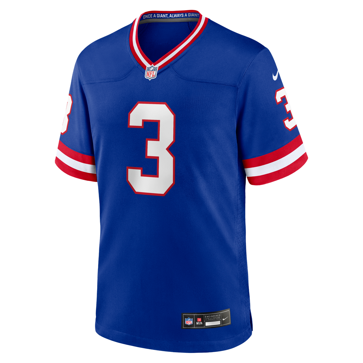 New York Giants Abdul Carter Royal Alternate 2 Game Jersey