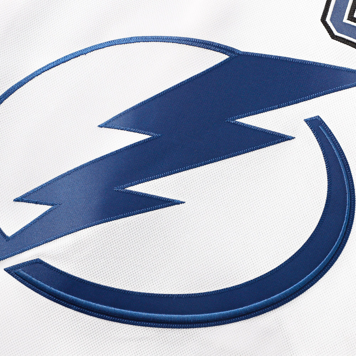 Tampa Bay Lightning Fanatics White Away Premium Custom Jersey