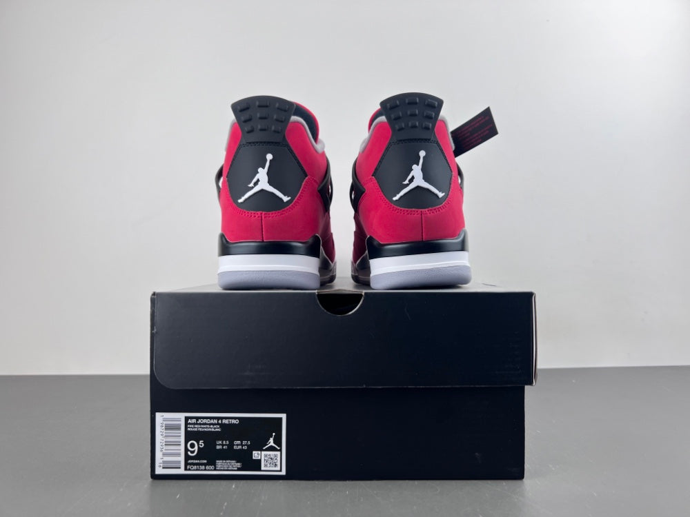Mid Top Sneakers, Red Black Colorway, Lace Up Design, Casual Gift for Sneaker Fans