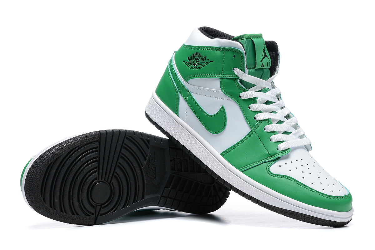 Sneakers, Green Colorway, Lace Up Design, Casual Gift for Sneaker Fans