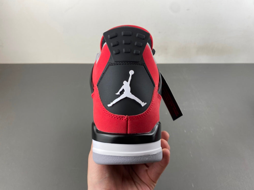Mid Top Sneakers, Red Black Colorway, Lace Up Design, Casual Gift for Sneaker Fans