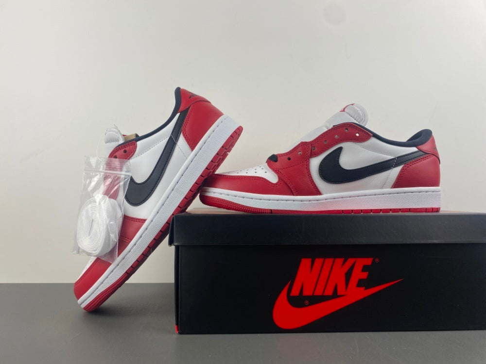 Low Top Sneakers, White Red Colorway, Lace Up Design, Casual Gift for Sneaker Fans