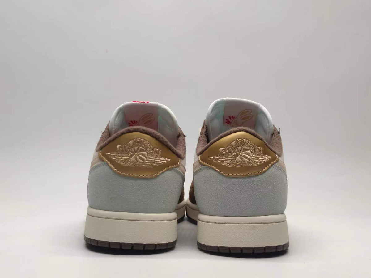 Low Top Sneakers, Brown White Colorway, Lace Up Design, Casual Gift for Sneaker Fans