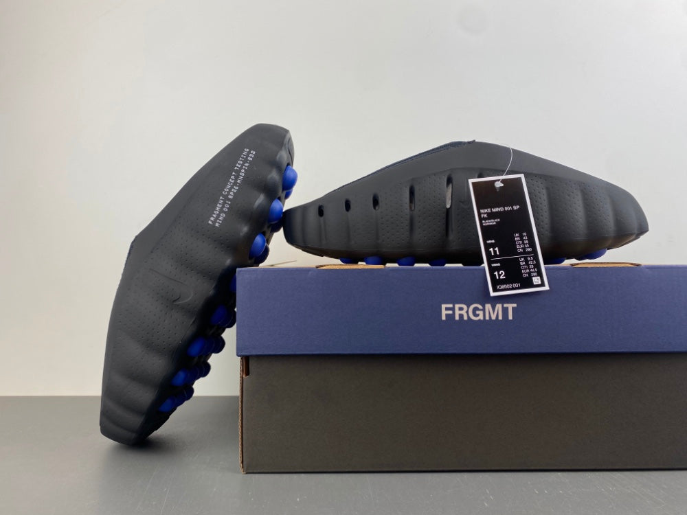Slides, Blue Black Colorway, Slip On Design, Casual Gift for Shoe Lovers
