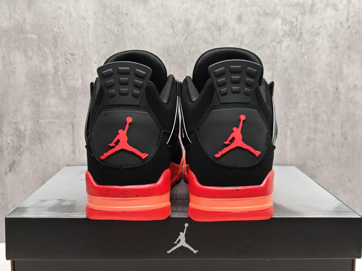 Mid Top Sneakers, Red Colorway, Lace Up Design, Casual Gift for Sneaker Fans