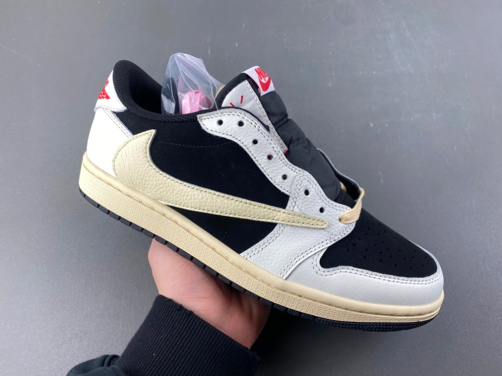 Low Top Sneakers, White Black Colorway, Leather Footwear, Reverse Hook Design, Lace Up Design, Casual Gift for Sneaker Fans