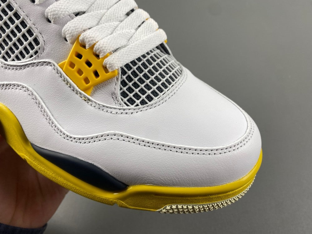 Low Top Sneakers, White Black Yellow Colorway, Lace Up Design, Casual Gift for Sneaker Fans