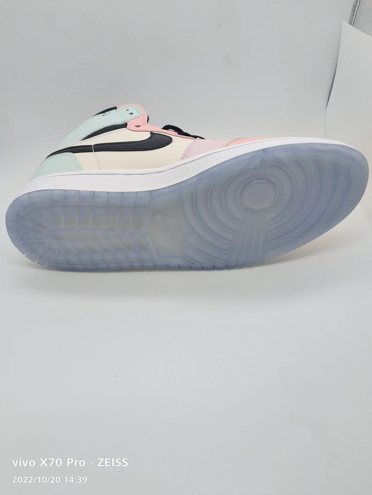 Sneakers, White Pink Colorway, Lace Up Design, Casual Gift for Sneaker Fans