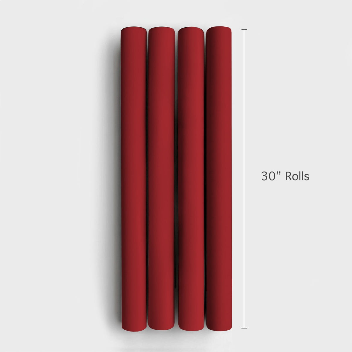 Matte Red Gift Wrap, Solid Dark Red Wrapping Paper, Christmas Wrapping Paper, Birthday Gift Wrap Roll, Holiday Wrapping Paper
